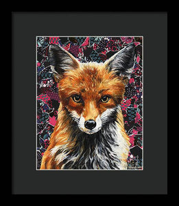 Mrs. Fox - Framed Print