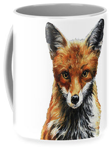 Fox In White - Mug