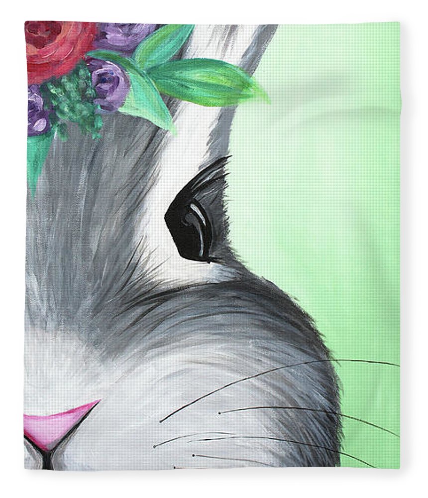 Easter bunny online blanket